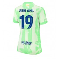 Maglia Calcio Barcelona Lamine Yamal #19 Terza Divisa Donna 2024-25 Manica Corta